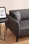 Atelier Del Sofa Belissimo - Sofá de 2 Plazas Gris Oscuro